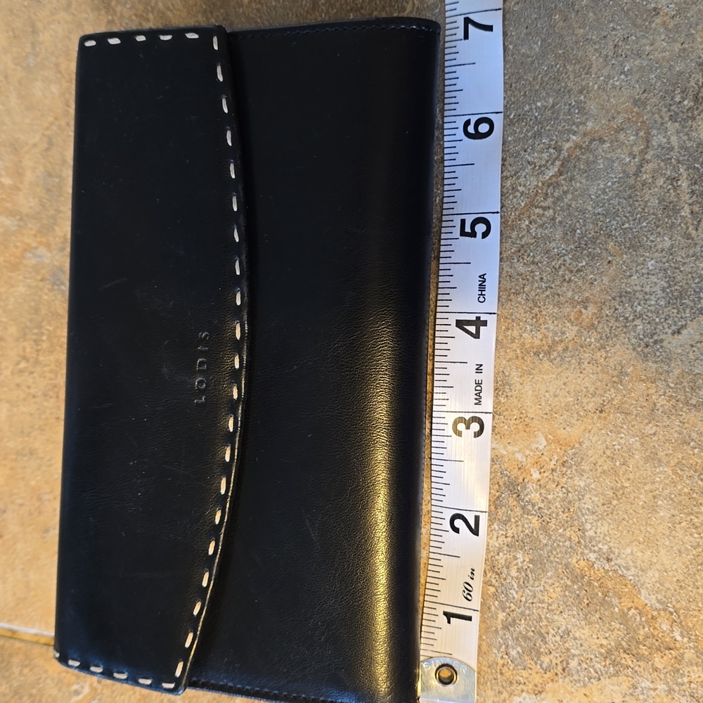 Lodis Leather Classic Kiss Lock Wallet